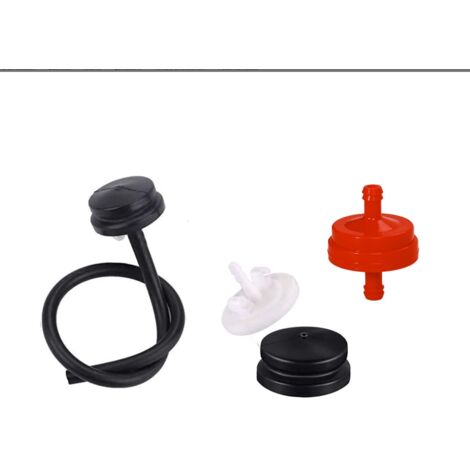 4-Pack 66-7460 Primer Bulbs Compatible with Tor o and Lawnbo y Kits, 66-7460 Primer Bulbs with Hose, 298090 150 µm Fuel Filter for 44-2750 Primer Housing (1/5)