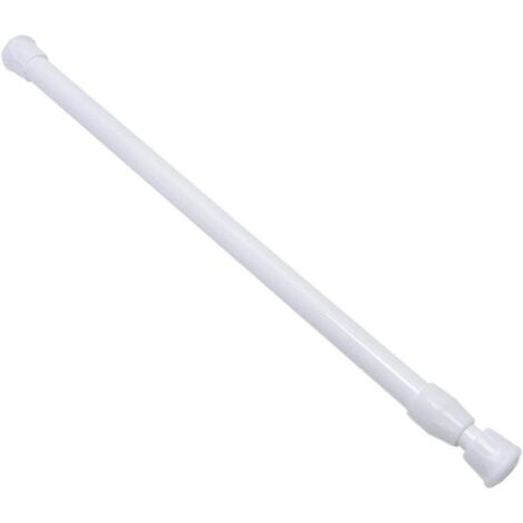 Extendable Curtain Rod, Extendable Tension Rod, Easy to Install for Net Curtains, Extendable Telescopic Rods for Shower Curtain, Bathtub, Door Cabinets (1/5)