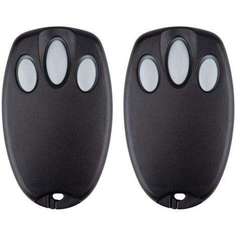 2 Pack Replacement Handheld Garage Door Transmitter for Chamberlain Liftmaster Motorlift 94335E 84335E ML700 ML500 ML850 Merlin+ C945 C840 Security+ 433.92 MHz