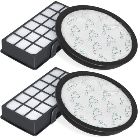 2 Pack HEPA Filter for Rowenta Silence Force Cyclonic 4AAAA RO7647EA RO7663EA RO7676EA RO7681EA (Model RO76xx) Vacuum Cleaner, Replacement Filter Accessories ZR903701 (1/5)