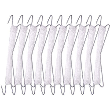 Tomato Support Hooks, Tomato J-Shaped Support, 12 Pieces Tomato Rope Support Hooks with 10m Rope, Tomato Hook, Tomato Hook Clips. (1/5)