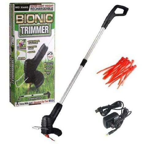 Discount Bionic Electric Trimmer Cordless Trimmer Weeding Portable Rechargeable