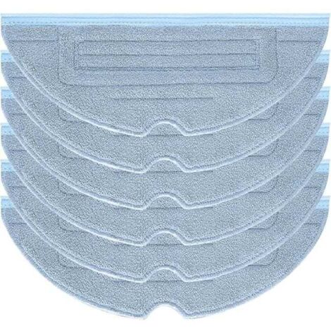 6pcs Mop Cloths for Roborock S7 Pro Ultra S7 MaxV Ultra S7 Plus S7 Max Spare Parts Accessories for Roborock S7 T7s T7s Plus Robot Vacuum Cleaner (1/5)