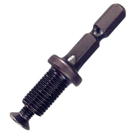 1/4 inch male adapter hexagon shank thread for drill chuck 6 mm 10 mm 13 mm 3/8 inch 24UNF (1/5)