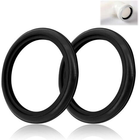 CCYKXA Cistern Flush Pipe Seals, 2 Lip Flush Pipe Seals, Compatible with Replacement Part 362.771.001, Outer Diameter 55 mm, Inner Diameter 42 mm