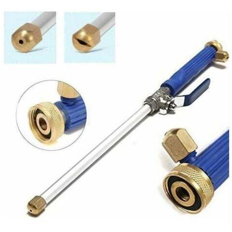Jet Power Washer, High Pressure Water Gun, High Pressure Water Gun With Nozzle, High Pressure Water Lance for Garden Hose, High Pressure Cleaner for Garden Hose