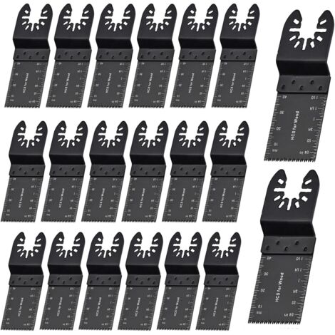 20pcs 35mm Universal Quick Release Oscillating Saw Blades for DeWalt, Bosch, Fein, Makita, Multimaster Dremel (1/5)