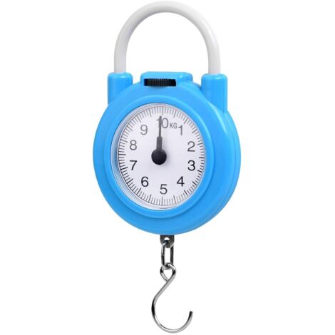 Luggage Scale, Max 10kg Small and Portable Torque Scale with Comfortable Grip for Travel and Work (1/5)