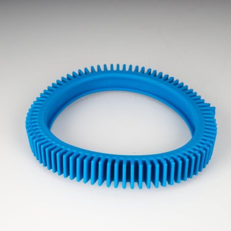 Notched Tire with Studs for Robot Pool (Rear Wheel)