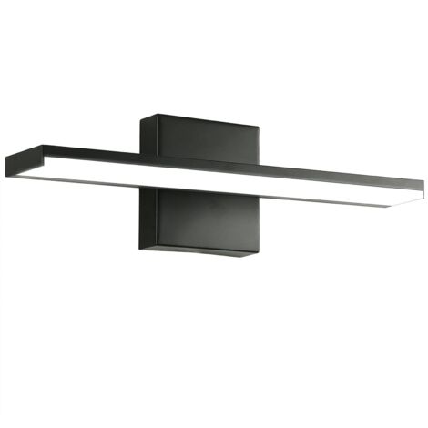 40cm LED Bathroom Mirror Light 8W 800LM Cool White 6000K, No Flash Bathroom Mirror Light IP44 230V Wall Lamp Mirror Light