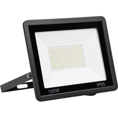 100W Outdoor LED Floodlight, IP66 6500K Waterproof LED Outdoor Spotlight, Cool White LED Security Lighting, Outdoor Lighting for Patio, Terrace, Garden, Garage, Factory (1/5)
