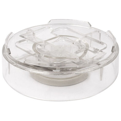 8 Pacs Transparent Lit Rehausseurs/Bed Riser/Rehausseurs de Meuble/Pieds de Meubles, Permettent à Raccorder Librement pour Ajouter la Hauteur Vous Voulez （ Rond）
