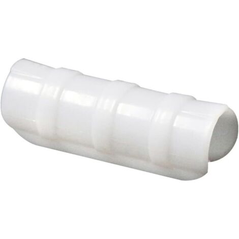 20pcs Greenhouse Clamps Plant Clips Film Row Cover Netting Tunnel Hoop Clip 25mm Garden Buildings Tube Clip Greenhouse Frame Pipe Tube Film Clip Clamp Connector Kit (1/4)