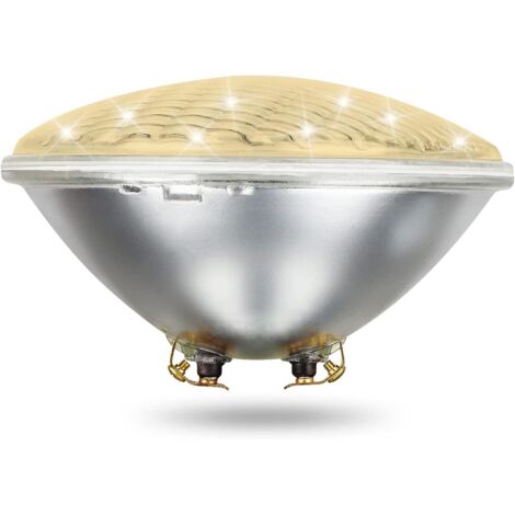 35W Warm White LED Pool Light, PAR56 Waterproof IP68 LED Pool Floodlight, Universal Submersible Pool Light 12V AC/DC for Swimming Pool Decoration Aquarium Fountain Lighting