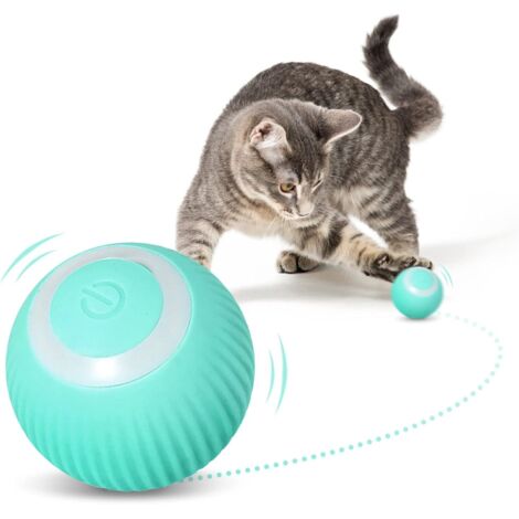 Smart Cat Ball, Interactive Cat Toy, 360 Degree Automatic Rotation and USB Charging, Indoor Interactive Cat Toy for Cat Kittens