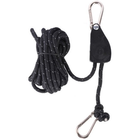 CCYKXA 4m Portable Retractable Clothes Line, Retractable Clothesline for Indoor Outdoor Camping Travel, Non-slip Clothesline, Portable Travel Clothesline, Camping Accessories (1/5)