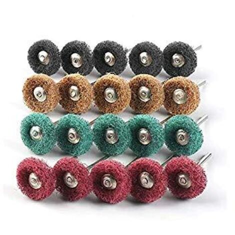 80pcs 25mm Polishing Discs for Dremel Rotary Tools (1/4)