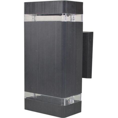 LED Solar Wall Light Outdoor, 1000 Lumens, Rainproof, Corrosion Resistant, High Temperature Resistant, Voltage 220V, PVC/Acrylic Material, Black