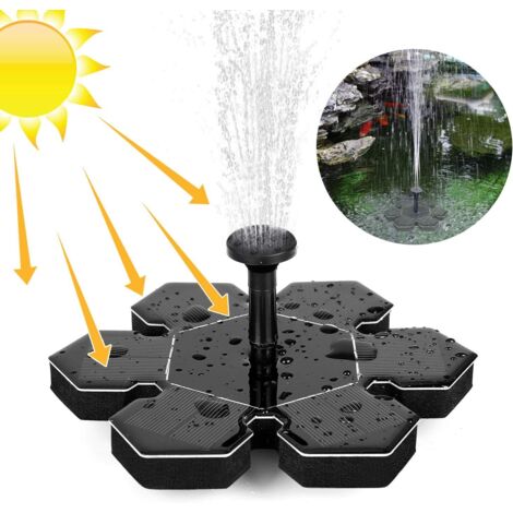 Outdoor solar fountain with 1.5W solar panel - RWJardin / ornamental ponds / fountains for ornamental ponds (1/5)