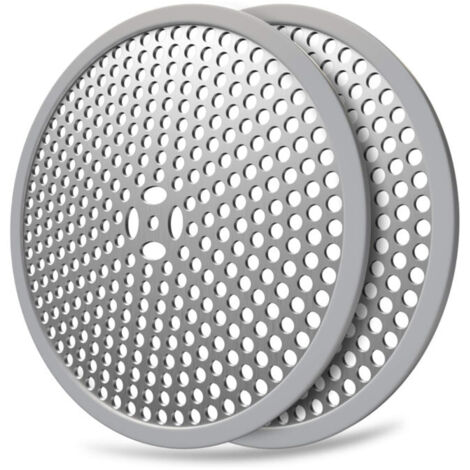 Good Grips, Filtre pour bonde de baignoire, Bonde de baignoire en acier inoxydable, Gris (1/5)