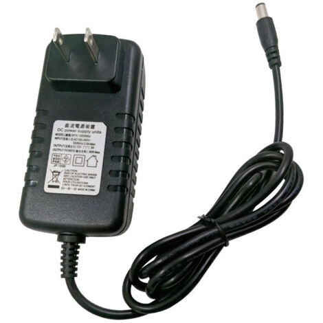 Alimentation univers, adaptateur chargeur 12V / 2A chargeur de batterie au lithium, adapté aux voitures, jouets et équipements électroniques. (1/4)