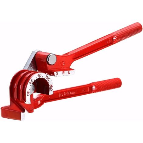 1PCS 180 Degree Pipe Bending Tool Heavy Duty Tube Bender Aluminum Alloy Tube Bender Brake Fuel Line Bending Pliers