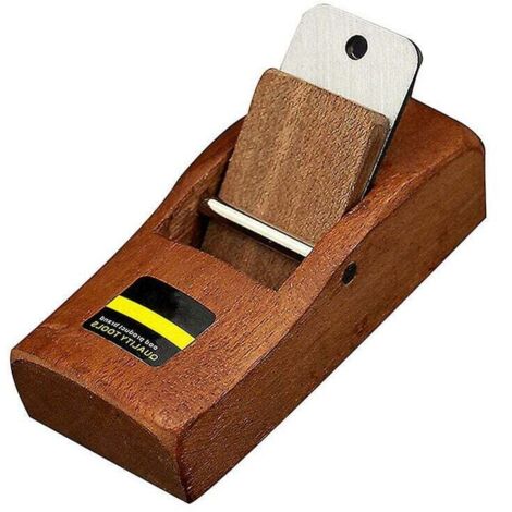 1pc Mini Wood Planer Block Planer Hand Planer Carpenter's Hand Plane Wood Planer Wood Color (1/3)
