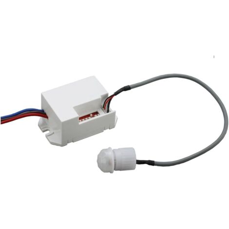 Mini PIR Motion Sensor Switch - 360 Degree Infrared Motion Detector Ceiling Universal Mounted - Led Suitable with 120 / 360 Detection Angle [Energy Class A+]