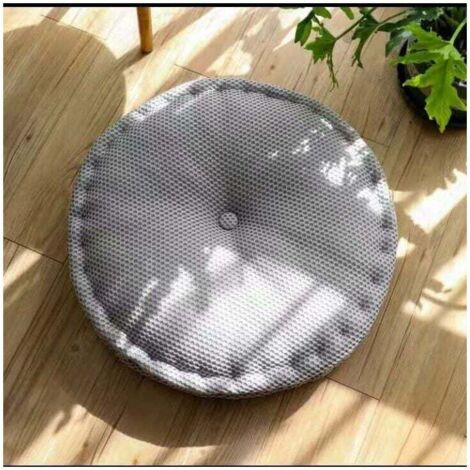 Chair Cushions, Chair Pads for Home Office Garden for Kitchen and Living Room Decoration 40cm (Light Grey) (1/5)