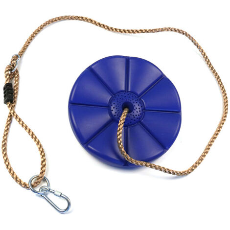 Plastic Disc Swing Garden Children's Swing Seat Swing Hanging Plate with Rope Children's Disc Swing