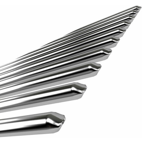 Low Temperature Tin Bar, Low Temperature Solder Wire, Aluminum Solder Wire, No Solder Powder Required, 500 1.6mm 10PCS