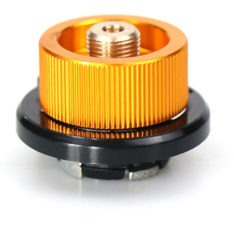 Gas Cylinder Adapter Camp Converter Canister Adapter Valve Camping Stove Covert Lindal Adapter Type Valve (1/5)