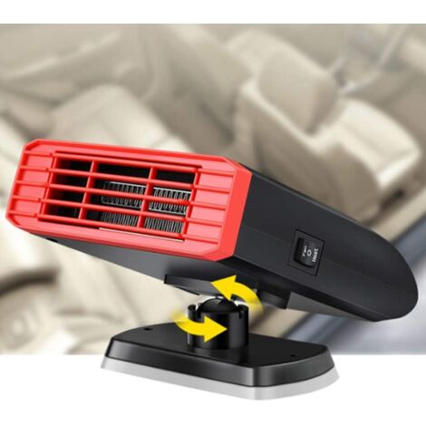 Car Heater Fan 2 In 1 Fast Heating And Cooling Function Portable Car Heater 24V Car Defogger Windshield Fan- (1/5)