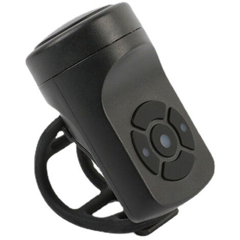 Black Bicycle Charging Horn (Built-in Lithium Battery) (1/5)