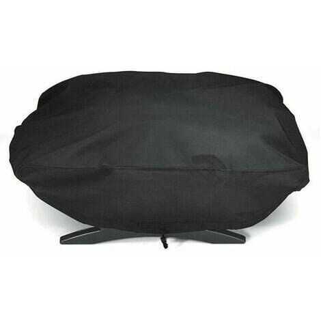 210D Protection Grill Cover for Weber Q1200 and 1000 Gas Grills, Fits Q1200, Q1400, Q1000, Q100, Q120, Baby Q, Anti-UV (1/4)
