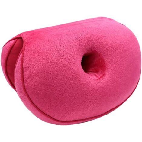 Seat Cushion Chair Cushion Memory Foam Coccyx Cushion Ergonomic Foldable Seat Cushion Lifts Hips Available All Seasons for Car Office Red (1/5)