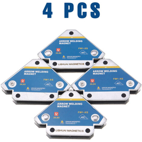 4PCS Welding Positioner Fixer Magnetic Position Welding Device (FM1/XS (4pcs))