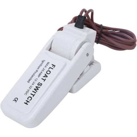 Float Switch Boat Float Switch, Automatic Boat Bilge Pump Float Switch for Water Sports (1/5)