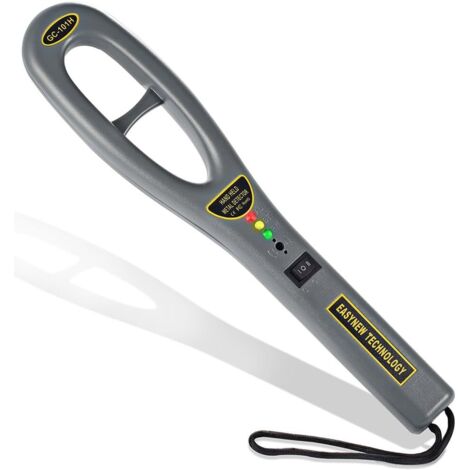 Metal Detector, Hand-Held Portable Metal Detector with High Sensitivity for Important Occasions, Subway, Park (1/5)