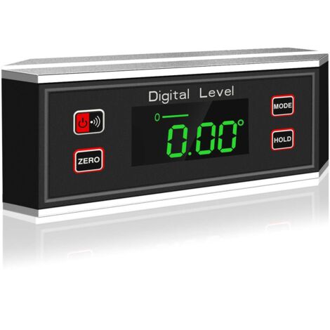 Angle Gauge, Digital Protractor Inclinometer Angle Finder, Precision Level Box for Drilling Machines, Masonry