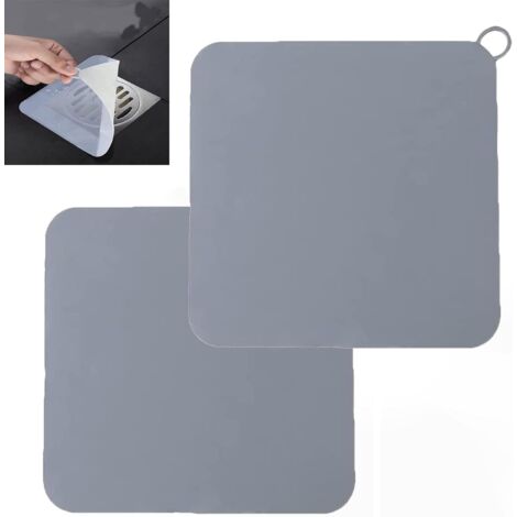 2 Pcs Anti-Odor Silicone Floor Drain Plugs, Silica Gel Drain Plug, Anti-Odor Deodorizing Cover, Deodorizing Floor Drains (1/5)