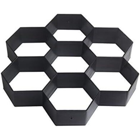 Concrete Paving Stone Mold 29x29cm Path Patio Driveway Terrace Garden DIY Stone Road Mold