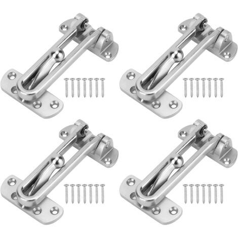 Articulated Bar Lock, 4 Pieces Zinc Alloy, Extra Thick Shock Resistant Arm, 3 Adjustable Positions (1/5)