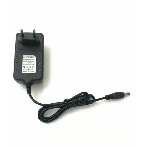 Power Transformer - 24W 24V 1.5A - With 220V to DC 24V Household Socket - Black - Power Adapter SUNone LED Nail Lamp Light Bar Plug-in Wall Constant Current Swi (1/4)