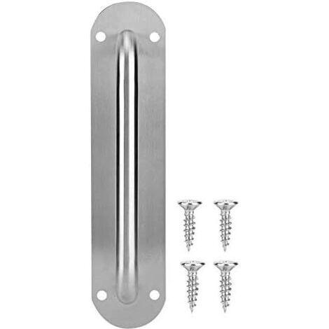CCYKXA (280×65×55)Sliding Door Handle Stainless Steel Sliding Barn Door Durable Handle Pull and Flush Hardware Set with Screws for Glass Door (1/5)