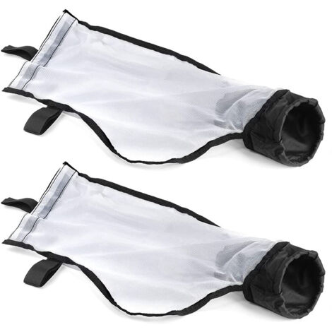Nylon Mesh Bag Compatible with Polaris 360 380 Pool Cleaner Multipurpose Filter Bag Replaces ,360009 (2 Pack) (1/4)
