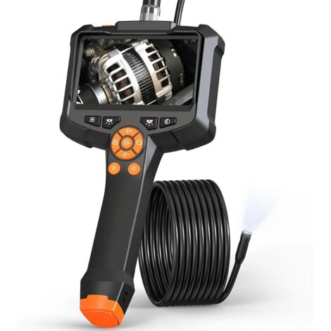 8mm Endoscope Camera, 4.3 inch IPS Screen Inspection Camera, 1080P HD Endoscope Camera, Endoscope Camera, IP67 Waterproof (10m)