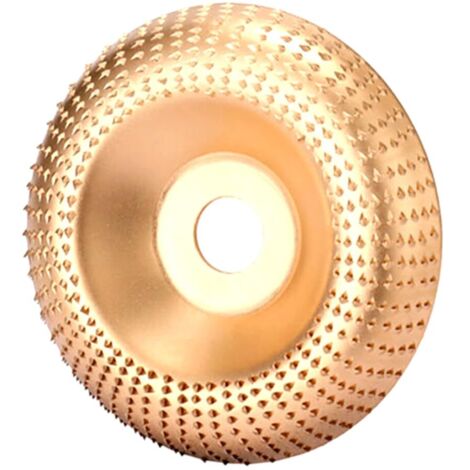 CCYKXA 1Pc Wood Grinder Disc 125mm, Curved Style Wood Abrasive Disc, Tungsten Carbide Wood Grinding Discs for Shaping, Grinding and Cutting. Angle Grinder Wheels (1/5)