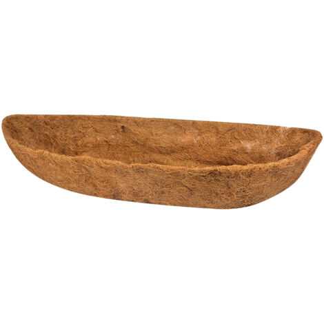 36 inch hanging wall mounted Coconut Brown pad Garden Coconut Brown pad Liner Adjustable Replacement Basket Liner for Flower Basket Basket