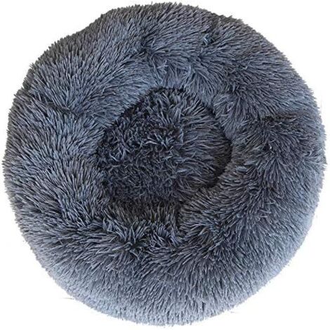Cat Beds Cat Pet Bed Beds for Cats and Small Dogs Beds Warm Bed with Non-Slip Bottom(38cm) Dark Gray 40cm (1/5)